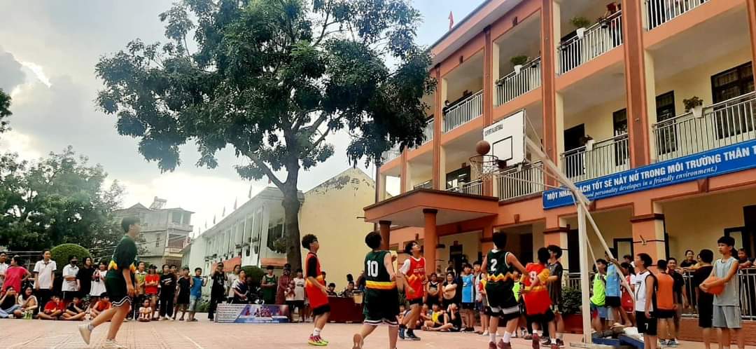 Giải bóng rổ dành cho học sinh THCS Tân Bình năm 2023